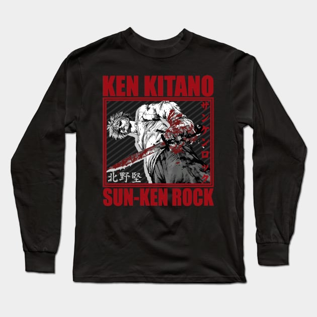 Sun Ken Rock Long Sleeve T-Shirt by hnmarart